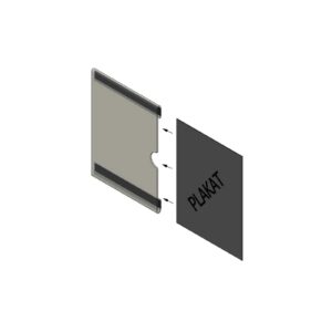 Kieszeń plakatowa C PET samoprzylepna