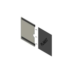 Kieszeń informacyjna C z plexi samoprzylepna