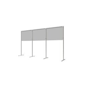 Ścianka wystawiennicza pozioma prosta (sztywna)