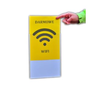 Tabliczka z wymienną treścią