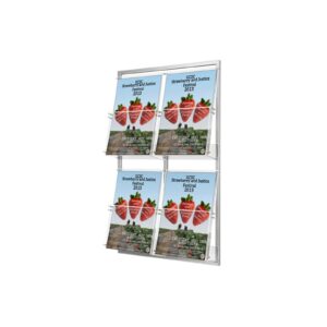 Wieszak na ulotki 4xA4