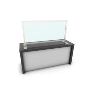 Przegroda na ladę szeroka