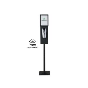 Stojak z dozownikiem automatycznym do dezynfekcji rąk