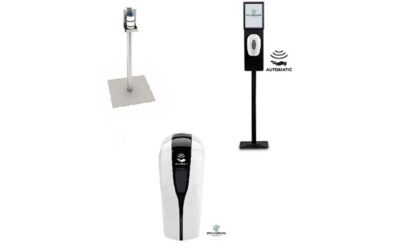 Stojaki do dezynfekcji rąk. Jaki wybrać? Gdzie ustawić? W jaki sposób użytkować?