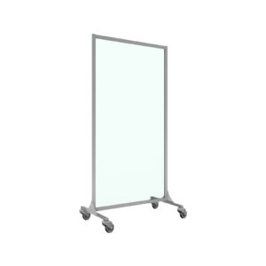 Parawan ochronny na kółkach