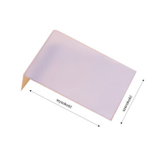 Samoprzylepna kieszeń na etykiety PCV