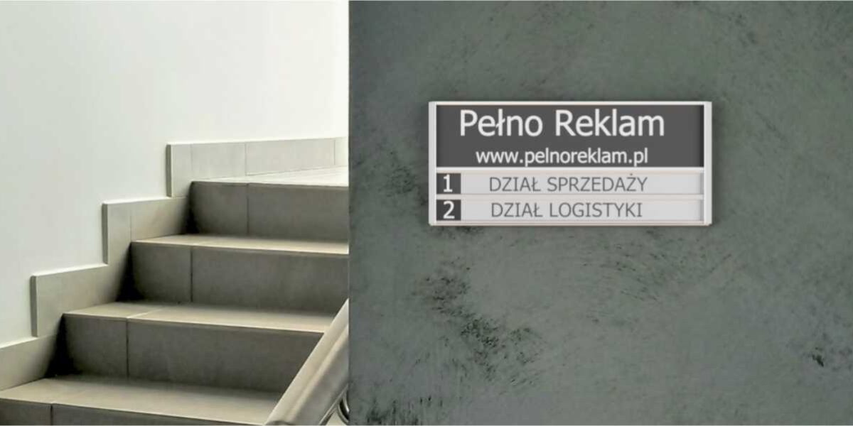 Tabliczki przydrzwiowe